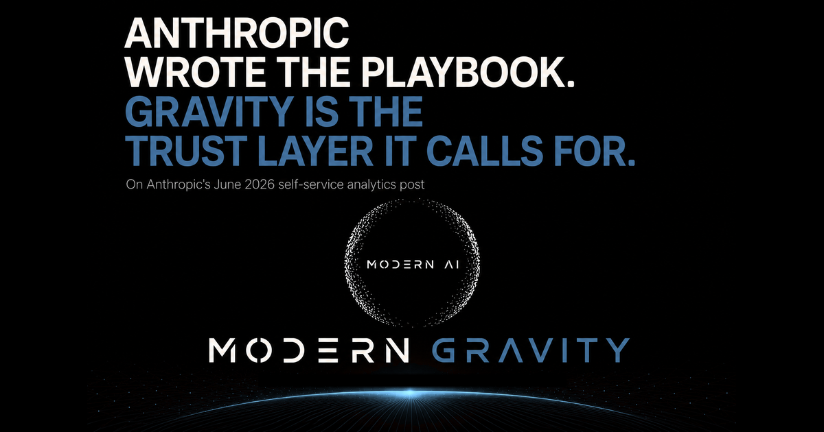 Anthropic Wrote the Playbook. Gravity Is the Trust Layer It Calls For.